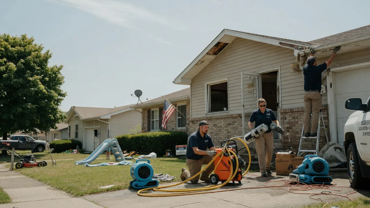 Water Damage Restoration in Bellville, TX near me